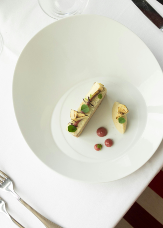 assiette gastronomique restaurant